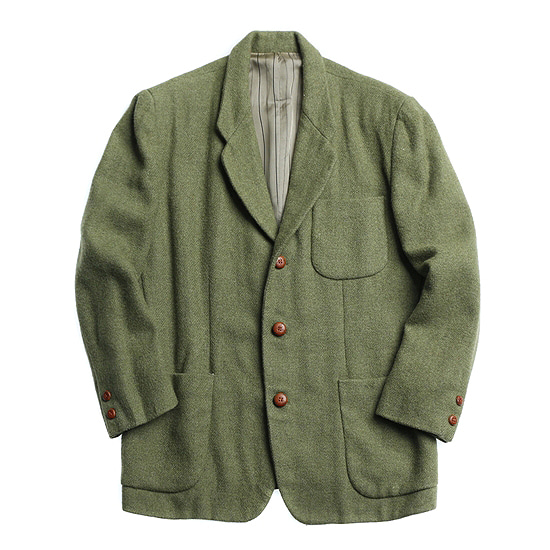 BASSO green color wool jacket