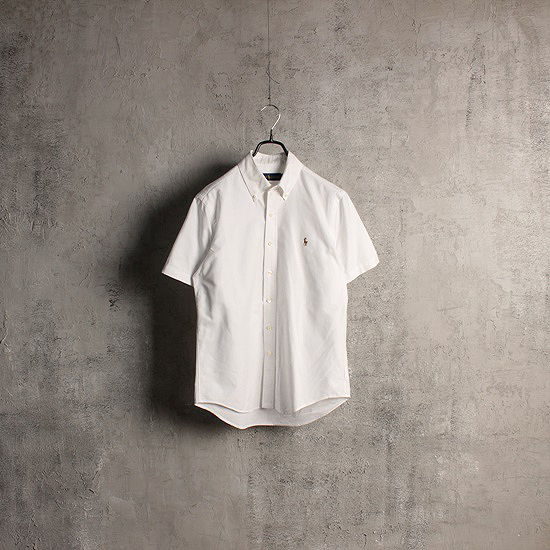 Ralph Lauren white b.d half shirts