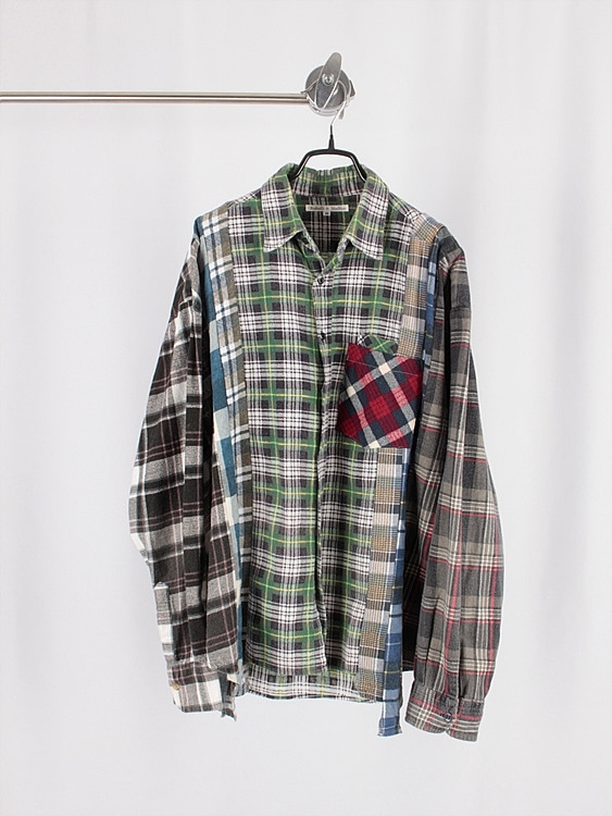 REBUILD by NEEDLES flannel shirts - JAPAN MADE