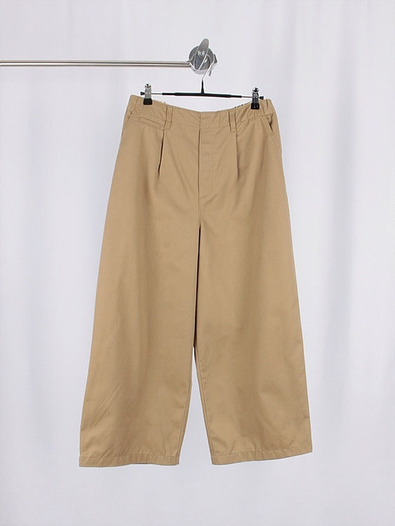 STUDIO CLIP cotton wide pants (~31.4 inch)