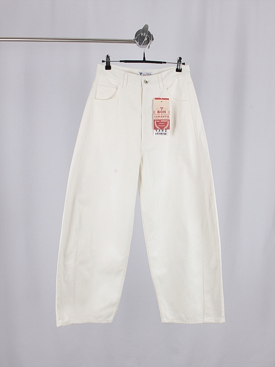 BLEU DE VERDUN white denim pants (27.5 inch) - 미사용품