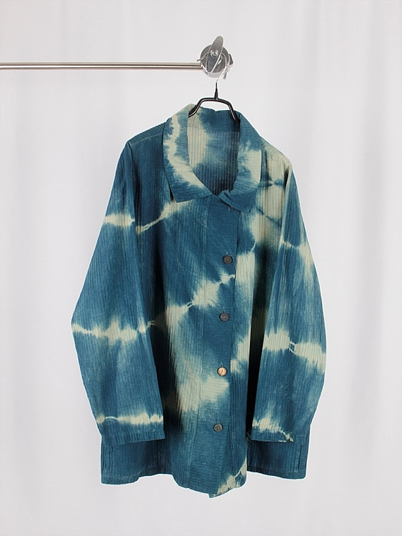 vtg dyed jacket - JAPAN MADE