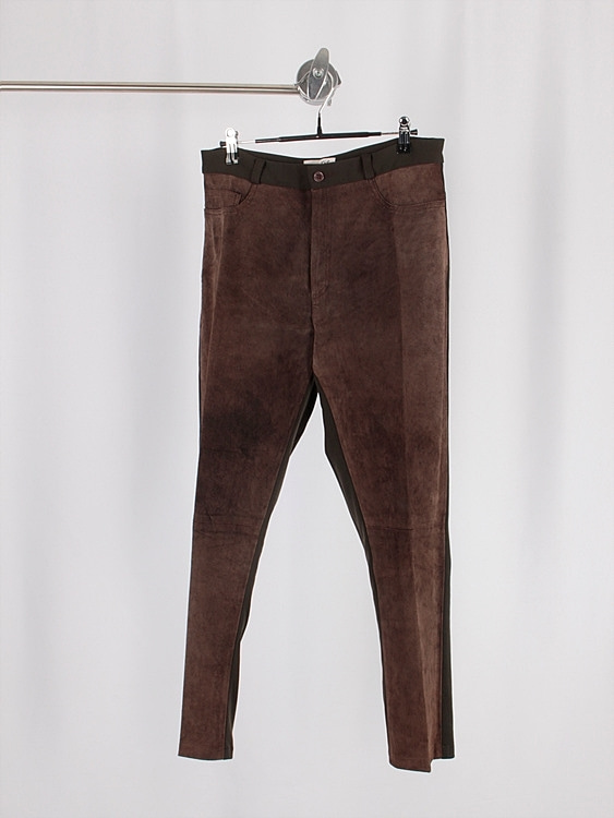 PAP&#039;KIK real suede pants (29.5 inch) - FRANCE MADE