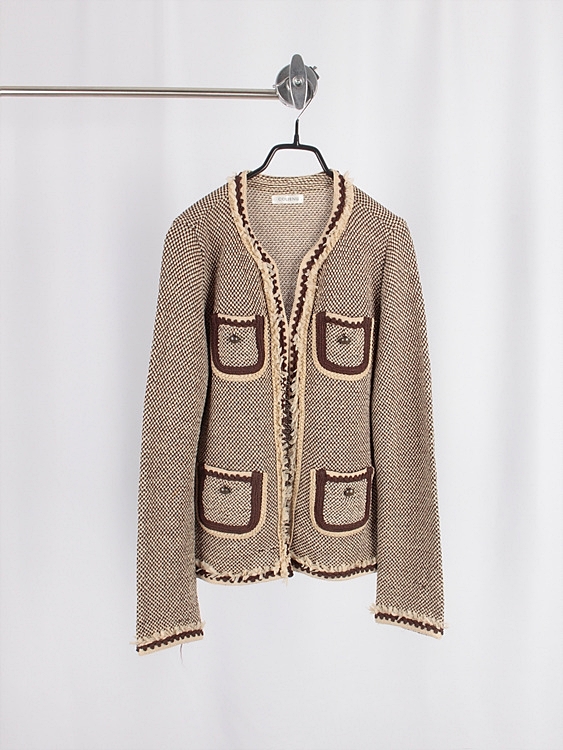 COLIENU tweed jacket - JAPAN MADE