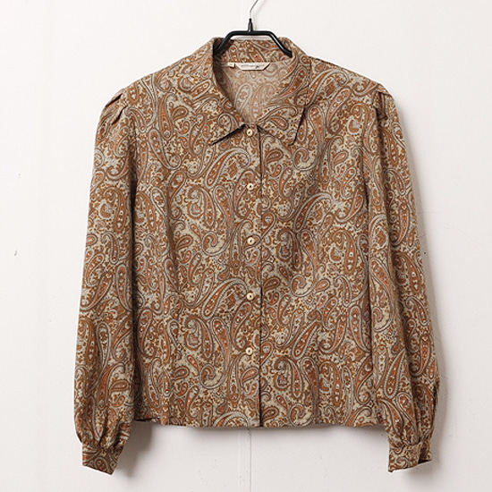 90&#039;s paisely blouse
