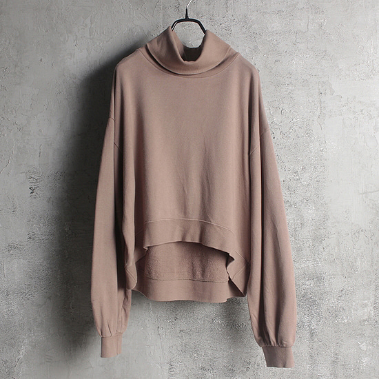 HARE over fit sweat turtle neck