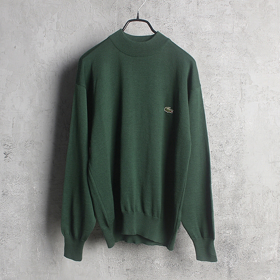 france made LACOSTE knit