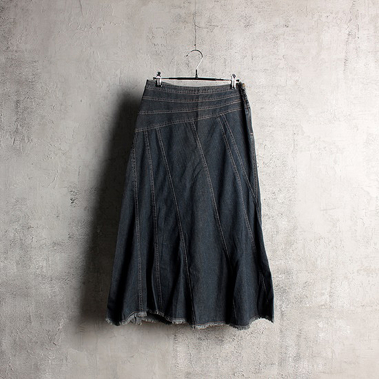 Long denim skirt (27inch)