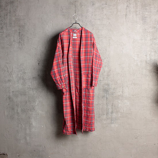 LEE x e. hyphen world gallery check shirts coat