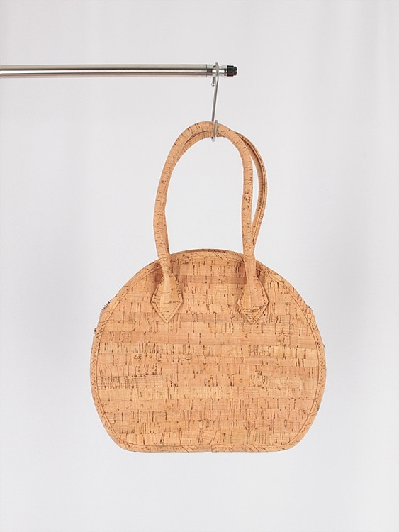 TSURU by MARIKO OIKAWA cork leather bag