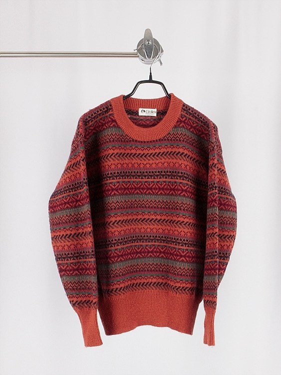 CECILENE nordic pattern knit