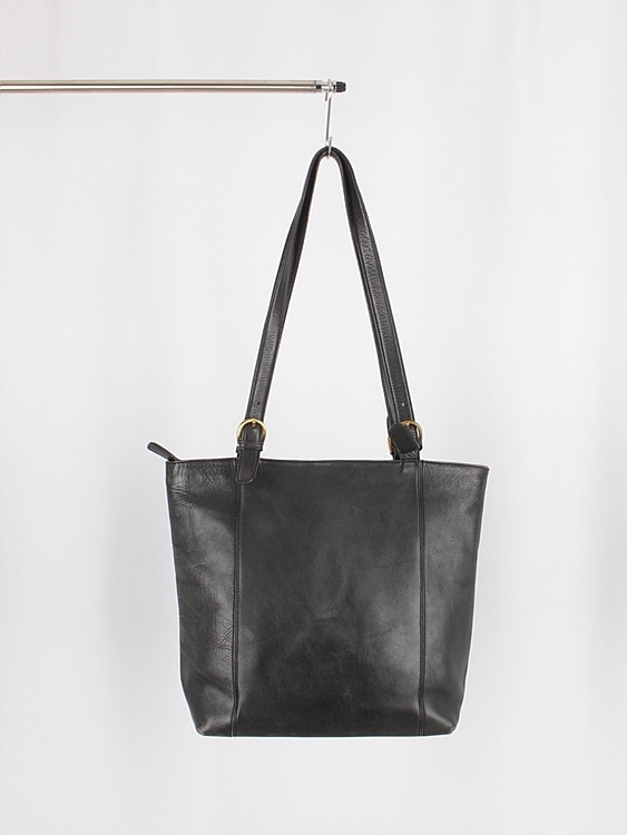 all leather tote bag